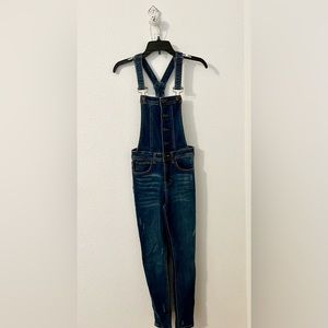 LIKE NEW Dark Wash Overalls